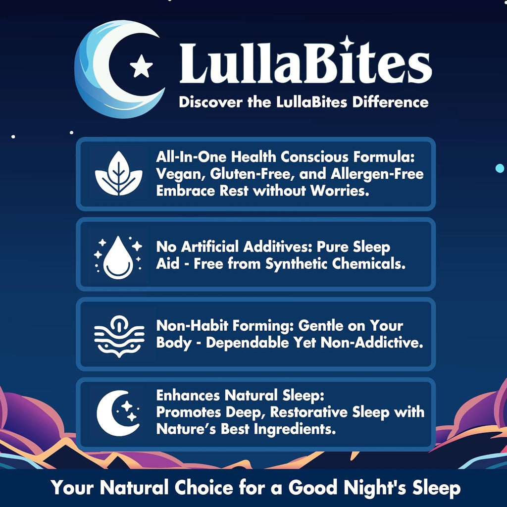 LullaBites - Natural Sleep Gummies