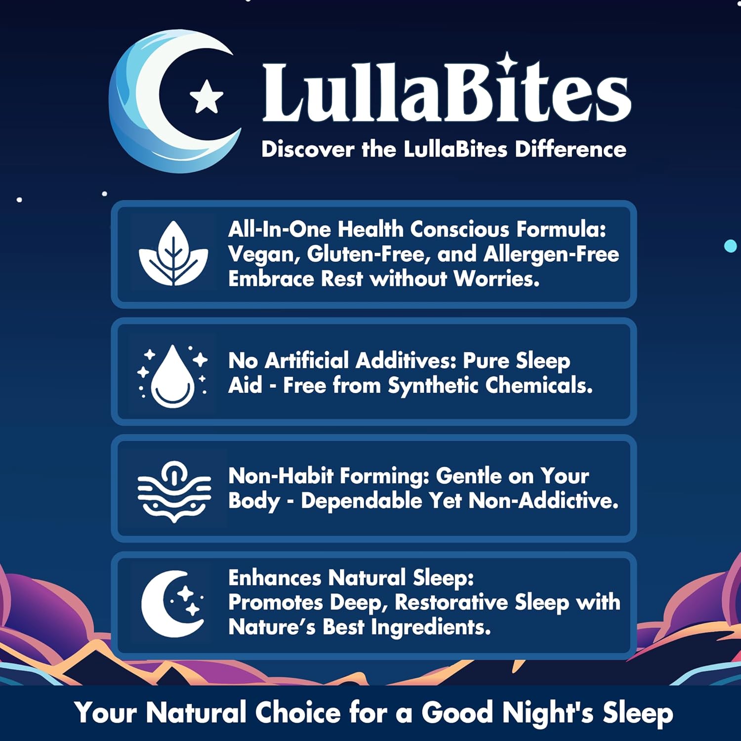 LullaBites - Natural Sleep Gummies